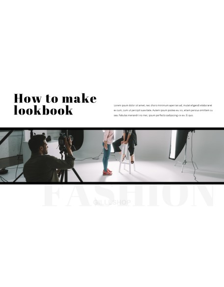Fashion Studio Presentation PowerPoint Templates Design