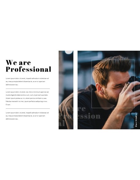 Fashion Studio Presentation PowerPoint Templates Design