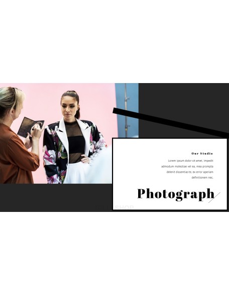 Fashion Studio Presentation PowerPoint Templates Design
