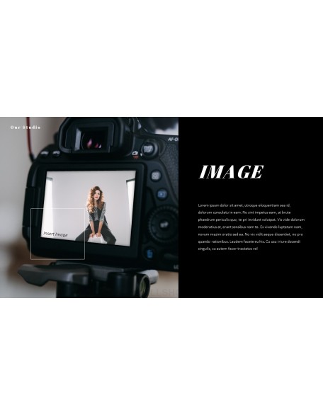 Fashion Studio Presentation PowerPoint Templates Design
