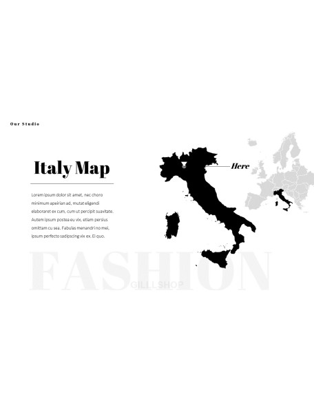 Fashion Studio Presentation PowerPoint Templates Design