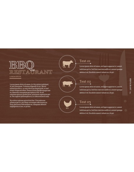 BBQ Restaurant Business plan Templates PPT