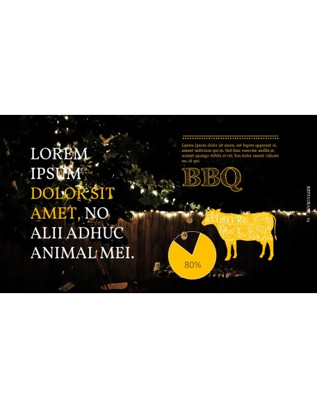 BBQ Restaurant Business plan Templates PPT