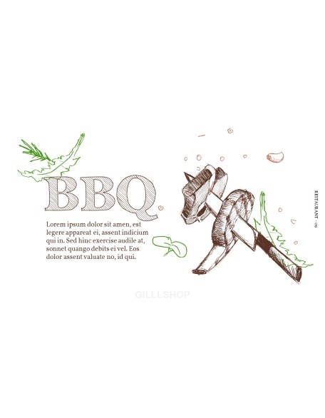 BBQ Restaurant Business plan Templates PPT