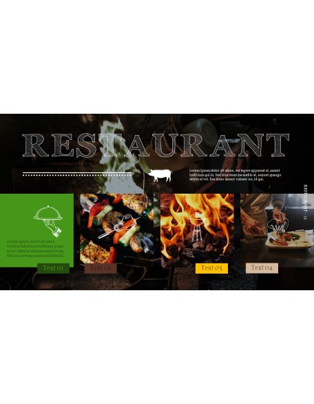 BBQ Restaurant Business plan Templates PPT