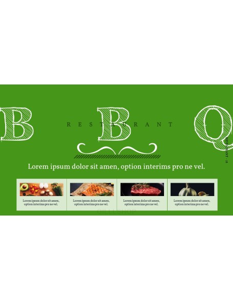 BBQ Restaurant Business plan Templates PPT