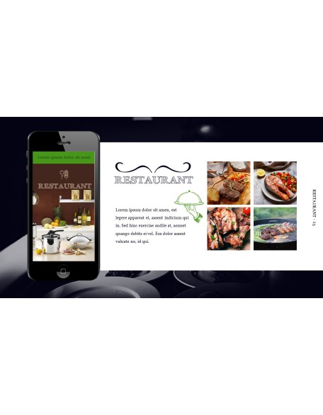 BBQ Restaurant Business plan Templates PPT