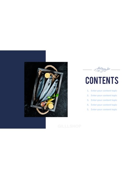 Seafood PPT Background