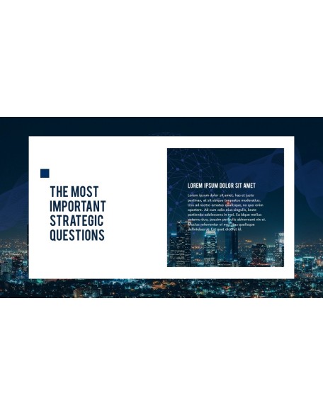 Business Project Simple PowerPoint Template Design