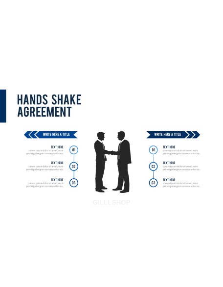 Business Project Simple PowerPoint Template Design
