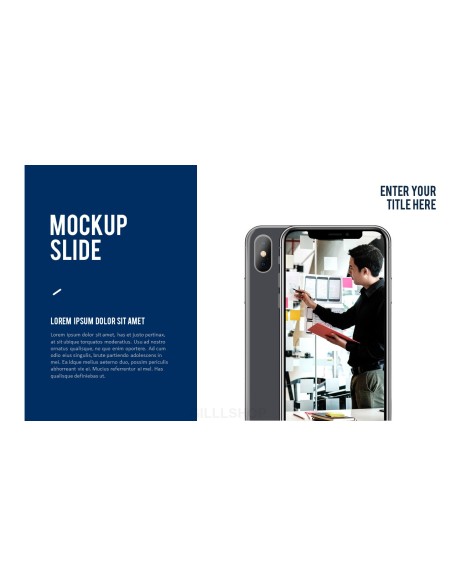 Business Project Simple PowerPoint Template Design