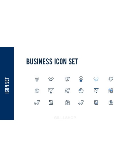 Business Project Simple PowerPoint Template Design