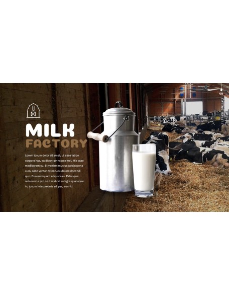 Milk PPT Background Images
