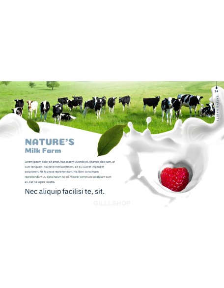 Milk PPT Background Images