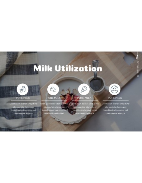 Milk PPT Background Images