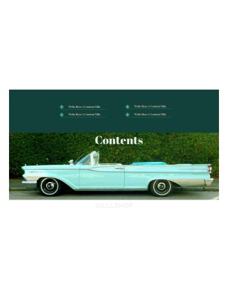 Classic Car Simple Templates