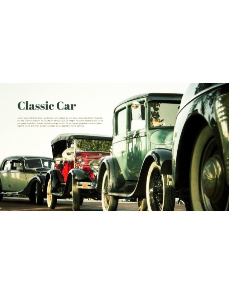 Classic Car Simple Templates