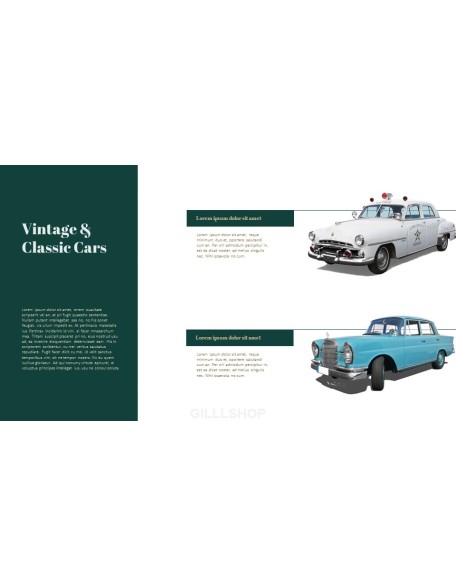 Classic Car Simple Templates