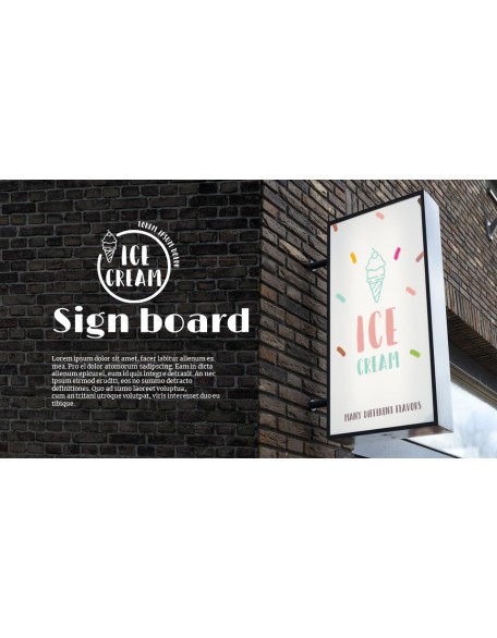 Ice cream Action plan PPT