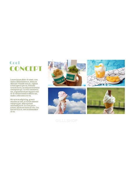 Ice cream Action plan PPT