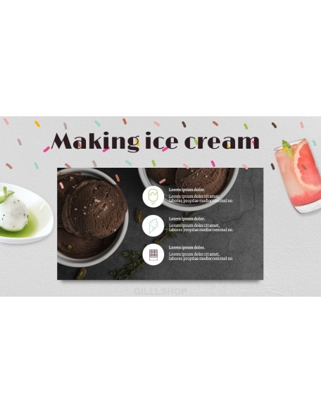 Ice cream Action plan PPT