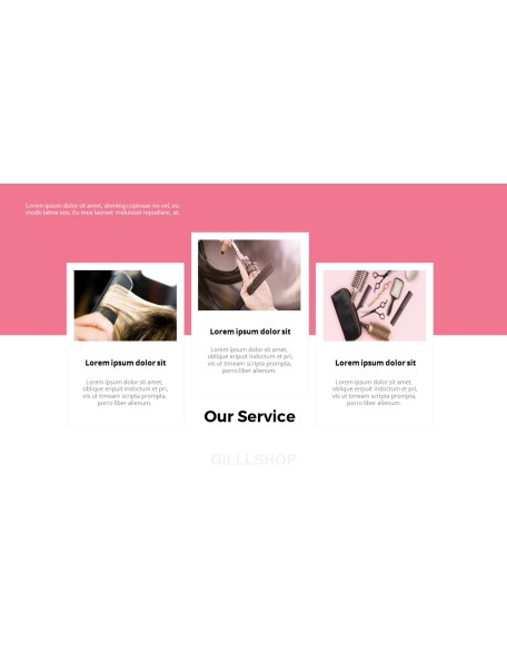Hair Shop PowerPoint Presentation Slides