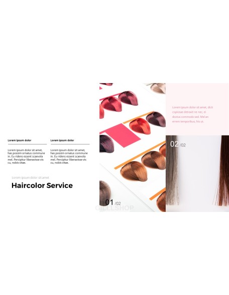 Hair Shop PowerPoint Presentation Slides