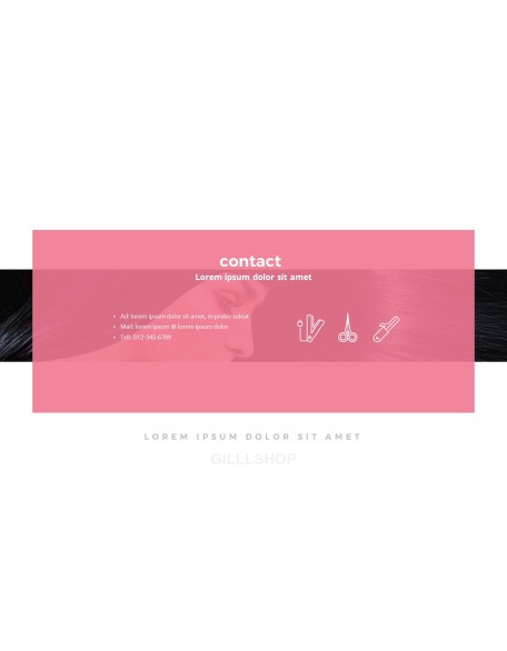 Hair Shop PowerPoint Presentation Slides