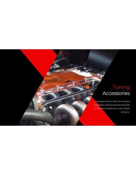 Car Tuning Shop Easy PowerPoint Design