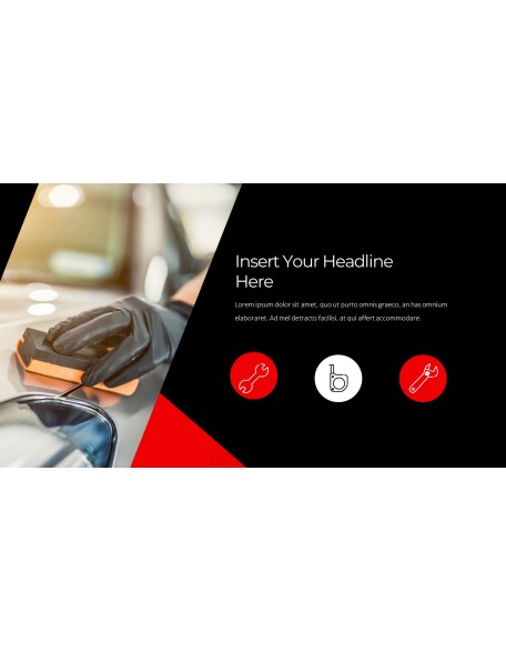 Car Tuning Shop Easy PowerPoint Design