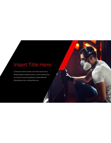 Car Tuning Shop Easy PowerPoint Design