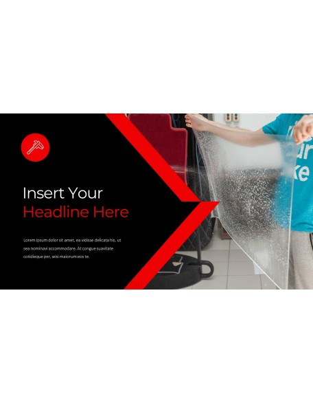 Car Tuning Shop Easy PowerPoint Design