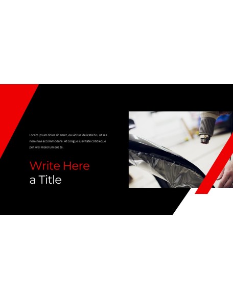 Car Tuning Shop Easy PowerPoint Design