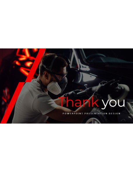 Car Tuning Shop Easy PowerPoint Design