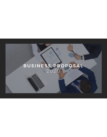 Business proposal Action plan PPT
