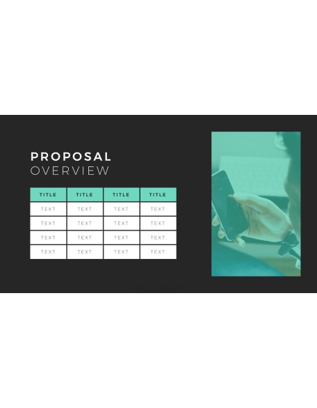 Business proposal Action plan PPT
