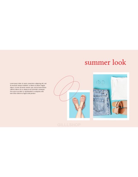 Summer Lookbook PowerPoint Presentation PPT