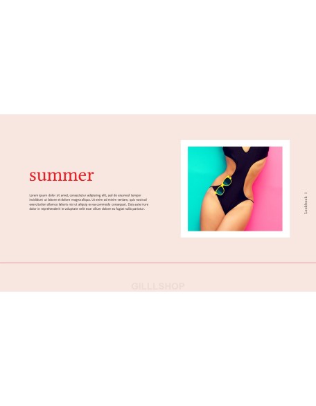 Summer Lookbook PowerPoint Presentation PPT
