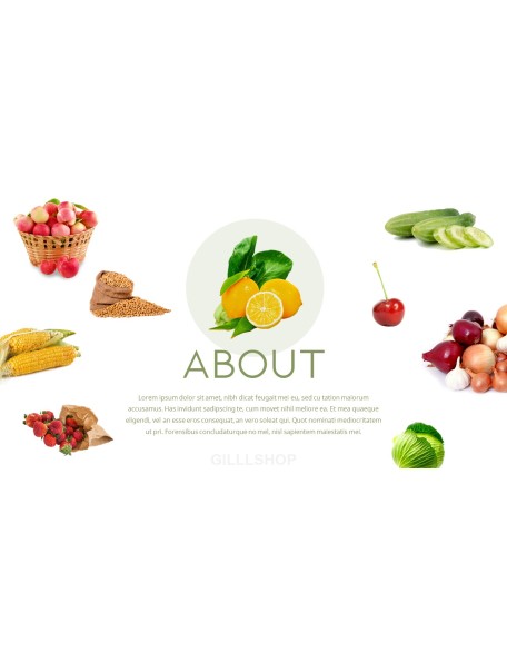 Natural food Interactive PPT