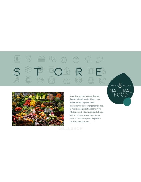Natural food Interactive PPT