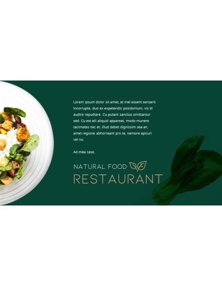 Natural food Interactive PPT