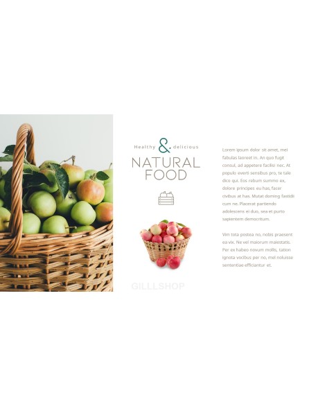 Natural food Interactive PPT