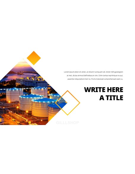 Oil industry Best Presentation Design