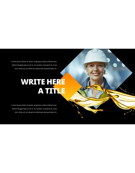 Oil industry Best Presentation Design