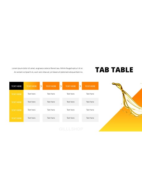 Oil industry Best Presentation Design
