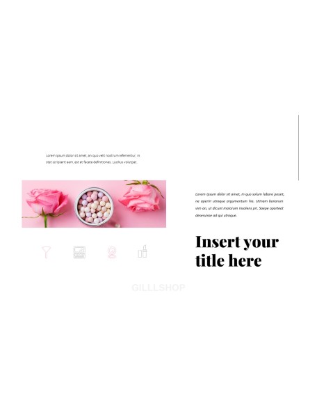 Cosmetic & Makeup PowerPoint Templates Design