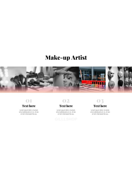 Cosmetic & Makeup PowerPoint Templates Design