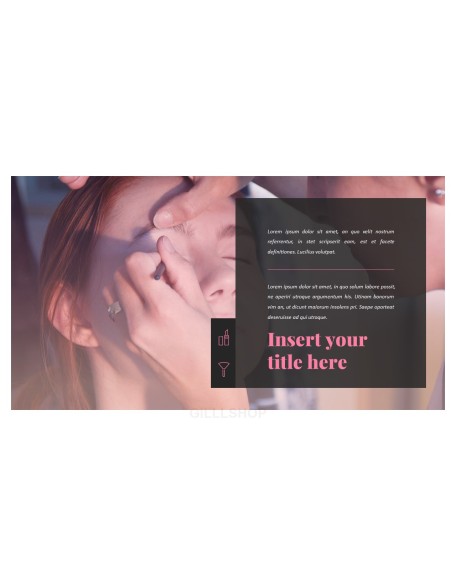 Cosmetic & Makeup PowerPoint Templates Design