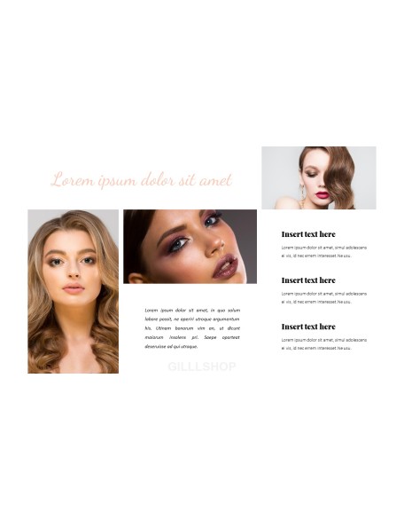 Cosmetic & Makeup PowerPoint Templates Design