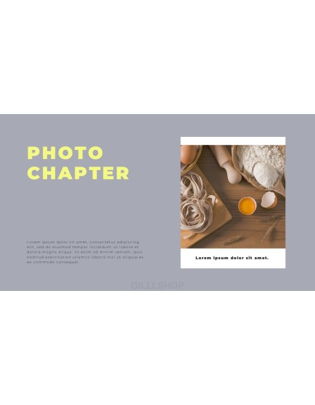 Food Stylist Portfolio Simple Templates Design